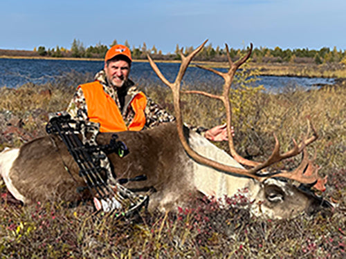 image - Jim with Caribou