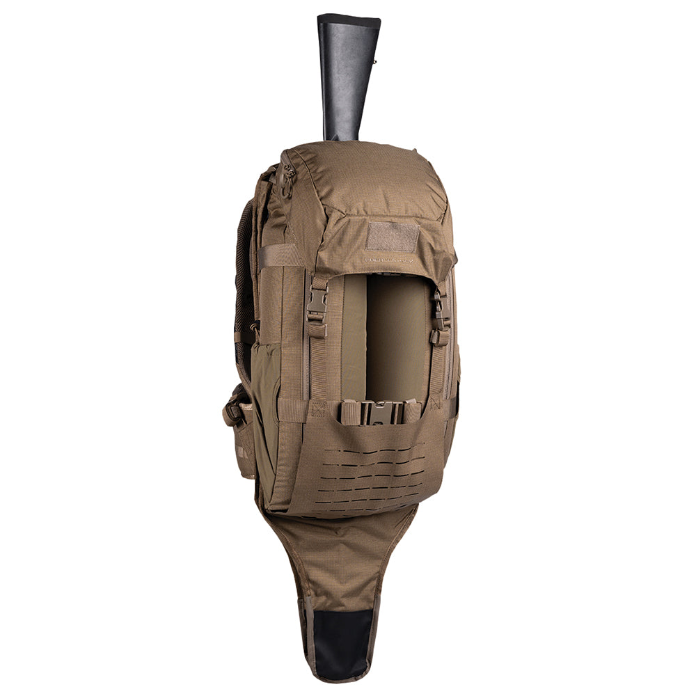 Eberlestock J-24 Backpack - Dry Earth - Multi-Day Expandable Backpacking Backpack