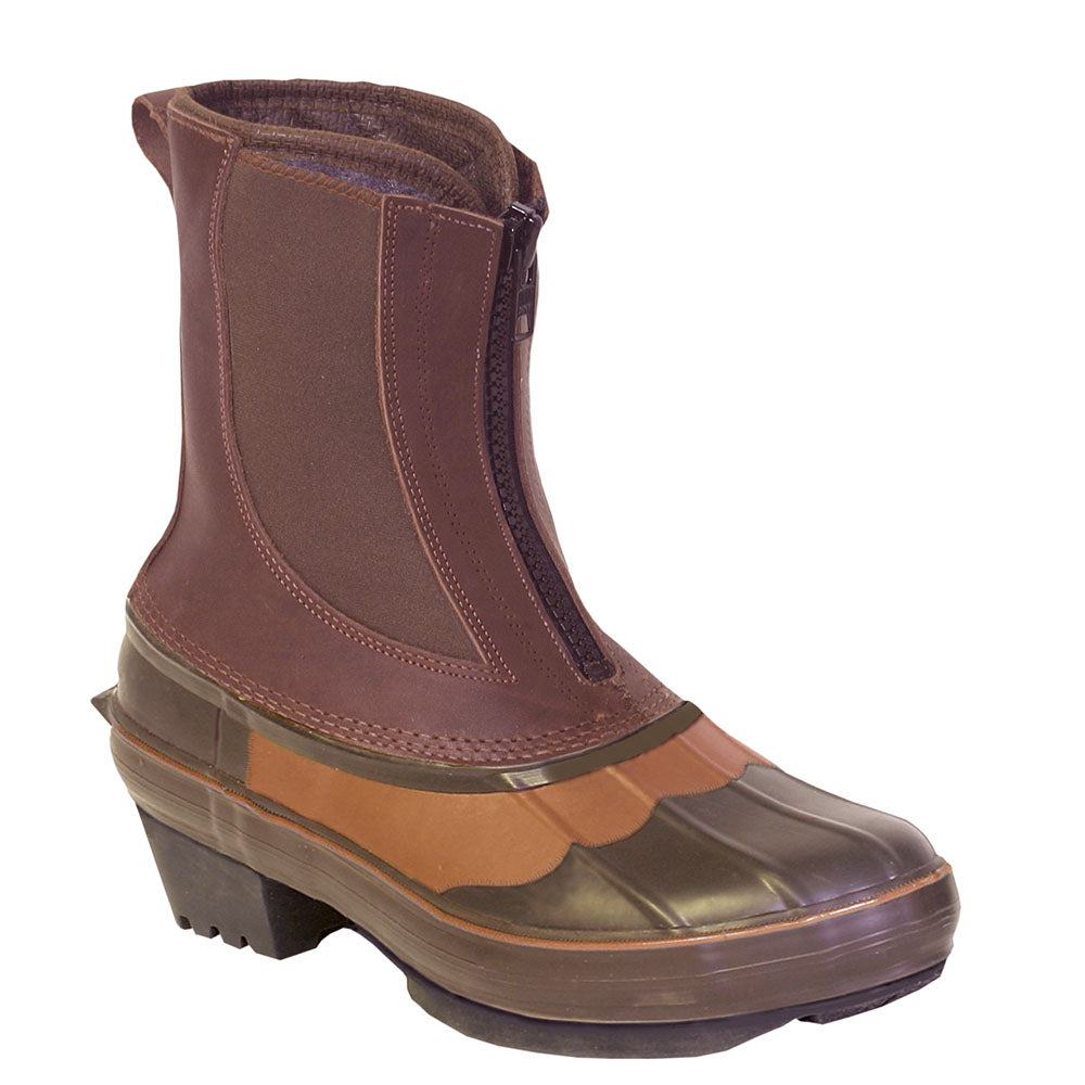 Bobcat Zip Cowboy Boots: Easy On Winter Comfort