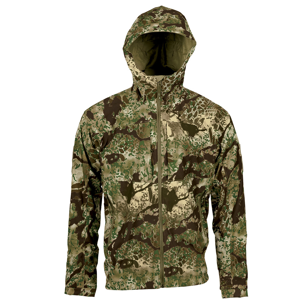 Kryptek Dalibor Pro Jacket in Obskura Transitional camo - Kenetrek Boots