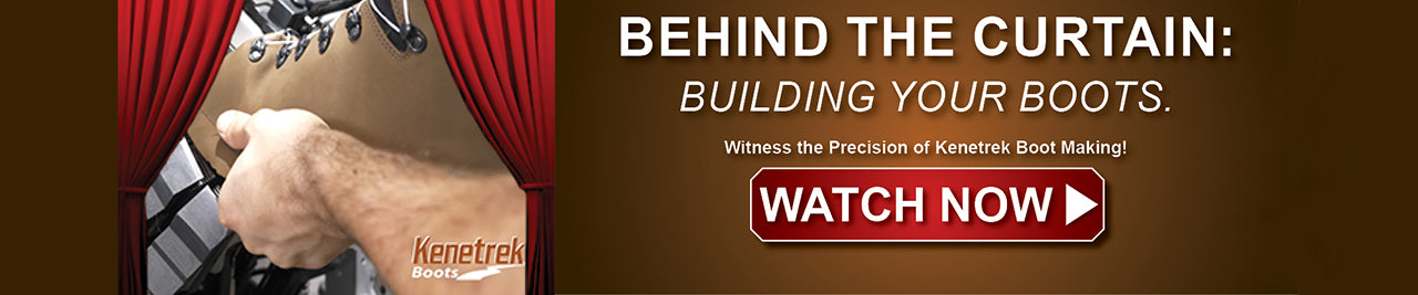 Behind the curtain boot video banner