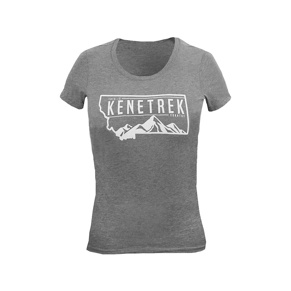 Women's Big Sky T-Shirt Grey - Kenetrek Boots