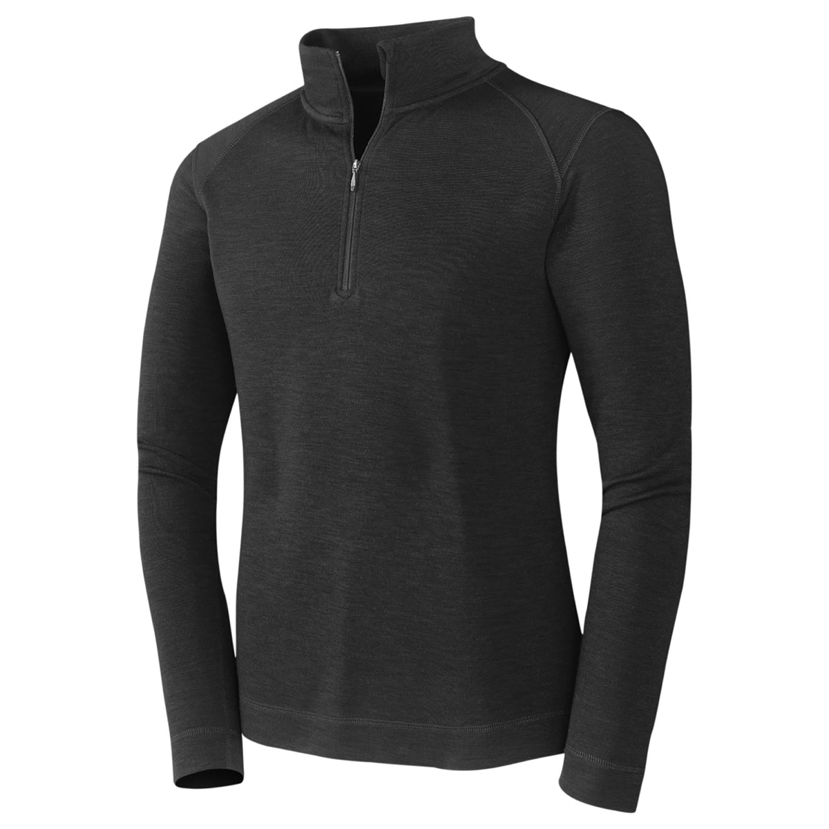 Smartwool - Men's Midweight Zip-T Black - Kenetrek Boots